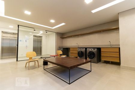 Studio para alugar com 35m², 1 quarto e sem vaga Studio para alugar com 35m², 1 quarto e sem vagaLavanderia
