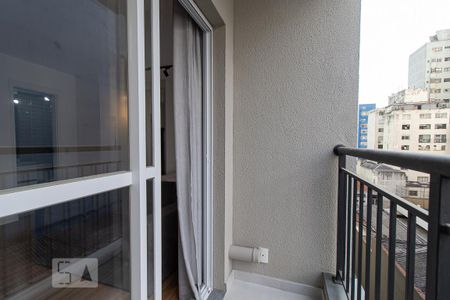 Studio para alugar com 28m², 1 quarto e sem vagaSacada