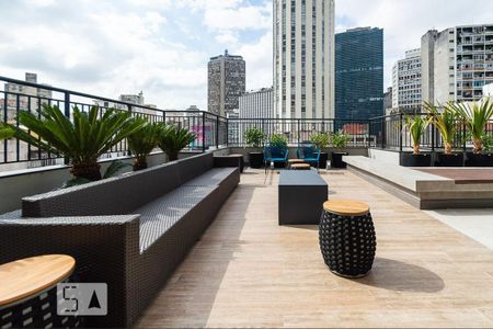 Studio para alugar com 28m², 1 quarto e sem vagaÁrea comum - Churrasqueira