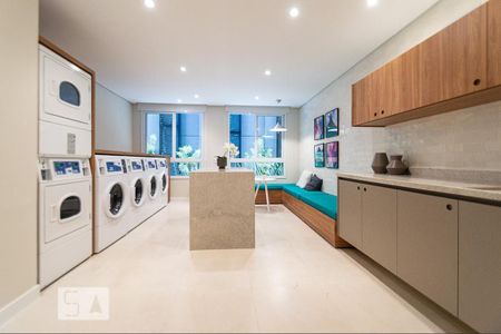 Studio para alugar com 28m², 1 quarto e sem vagaLavanderia