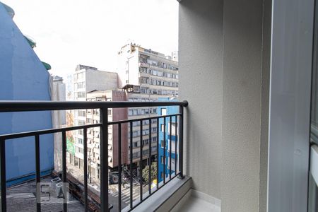 Studio para alugar com 28m², 1 quarto e sem vagaSacada