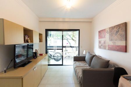 Sala/Cozinha de apartamento para alugar com 1 quarto, 47m² em Vila Olímpia, São Paulo