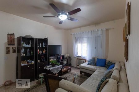 Sala de Estar de apartamento à venda com 3 quartos, 83m² em Cristal, Porto Alegre