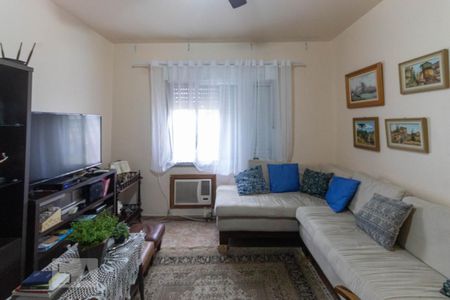 Sala de Estar de apartamento à venda com 3 quartos, 83m² em Cristal, Porto Alegre