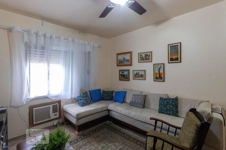 Sala de Estar de apartamento à venda com 3 quartos, 83m² em Cristal, Porto Alegre