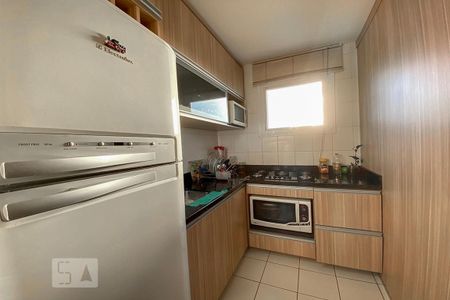Cozinha de apartamento à venda com 2 quartos, 74m² em São Jorge, Novo Hamburgo