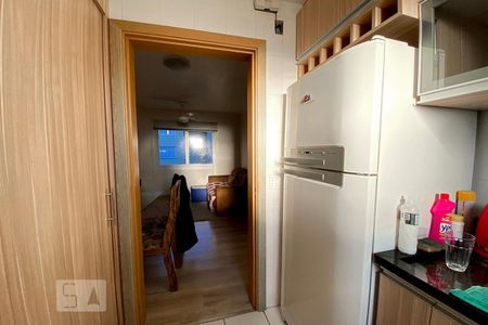 Cozinha de apartamento à venda com 2 quartos, 74m² em São Jorge, Novo Hamburgo