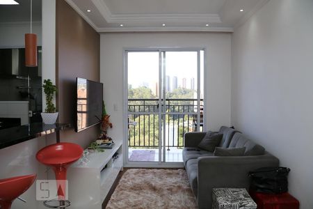 Sala de apartamento para alugar com 2 quartos, 56m² em Jardim Parque Morumbi, São Paulo