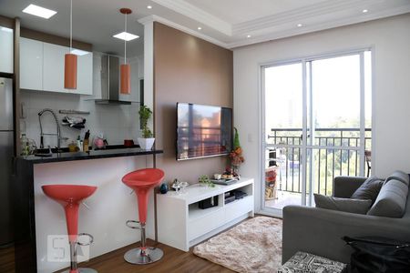 Sala de apartamento para alugar com 2 quartos, 56m² em Jardim Parque Morumbi, São Paulo