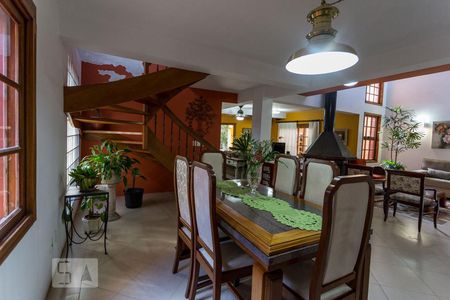 Sala de jantar de casa à venda com 4 quartos, 340m² em Tristeza, Porto Alegre