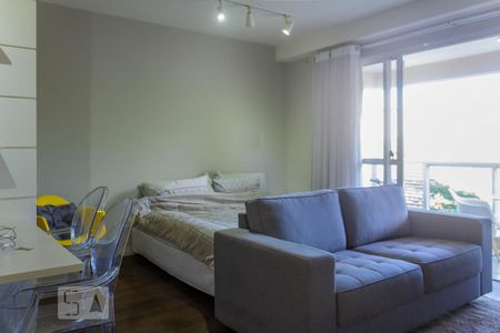 Dormitório de apartamento à venda com 1 quarto, 32m² em Brooklin, São Paulo