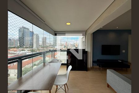 Sacada Integrada  de apartamento para alugar com 1 quarto, 51m² em Chácara Santo Antônio (zona Sul), São Paulo