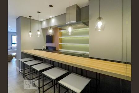 Studio para alugar com 28m², 1 quarto e sem vagaSalão Gourmet