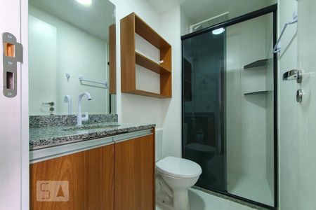 Studio para alugar com 28m², 1 quarto e sem vagaBanheiro