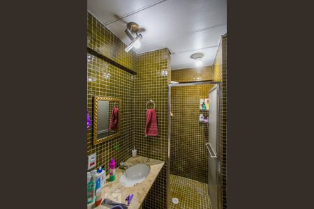 Banheiro de kitnet/studio para alugar com 1 quarto, 28m² em Vila Mariana, São Paulo