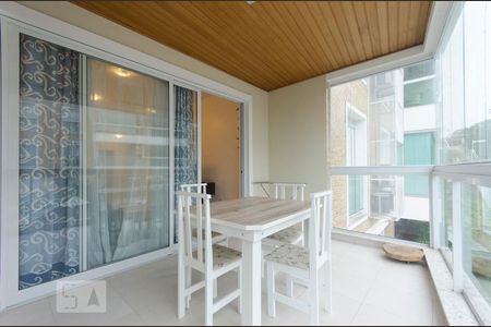 Varanda da Sala de apartamento para alugar com 2 quartos, 105m² em Santinho, Florianópolis