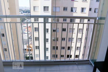Sacada Sala / Quarto de kitnet/studio para alugar com 1 quarto, 29m² em Jardim Prudência, São Paulo