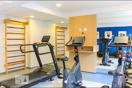 Studio para alugar com 29m², 1 quarto e sem vaga Studio para alugar com 29m², 1 quarto e sem vagaAcademia