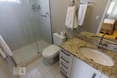 Banheiro da Suíte 1 de apartamento à venda com 2 quartos, 64m² em Barra Funda, São Paulo