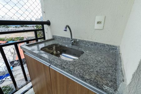 Varanda gourmet de apartamento para alugar com 2 quartos, 58m² em Rudge Ramos, São Bernardo do Campo