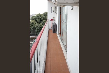 Varanda Sala - Quarto  de apartamento à venda com 1 quarto, 57m² em Engenho Novo, Rio de Janeiro