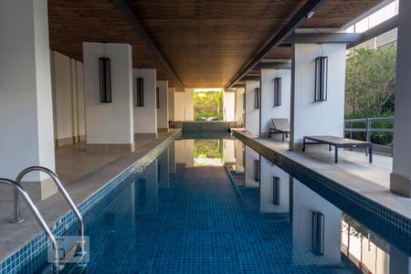 Área comum - Piscina de kitnet/studio para alugar com 1 quarto, 26m² em Indianópolis, São Paulo