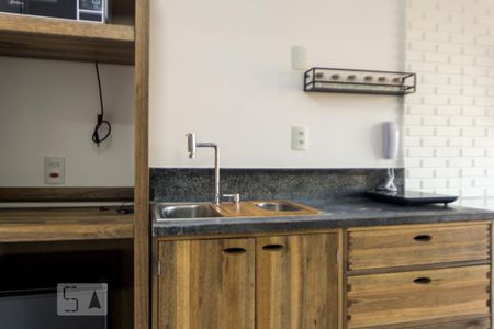 Studio para alugar com 26m², 1 quarto e sem vaga Studio para alugar com 26m², 1 quarto e sem vagaCozinha