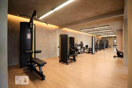Studio para alugar com 26m², 1 quarto e sem vaga Studio para alugar com 26m², 1 quarto e sem vagaAcademia