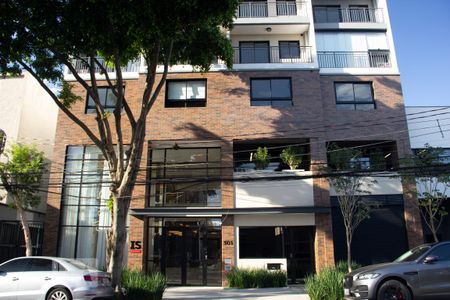 Fachada de kitnet/studio para alugar com 1 quarto, 26m² em Indianópolis, São Paulo