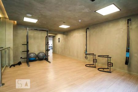Studio para alugar com 26m², 1 quarto e sem vaga Studio para alugar com 26m², 1 quarto e sem vagaAcademia