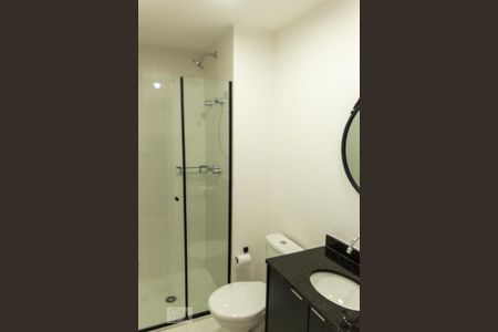 Studio para alugar com 26m², 1 quarto e sem vaga Studio para alugar com 26m², 1 quarto e sem vagaBanheiro