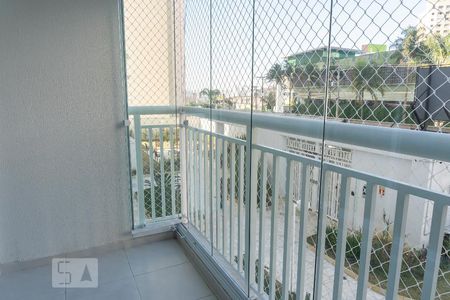 Varanda de apartamento à venda com 2 quartos, 59m² em Campestre, Santo André