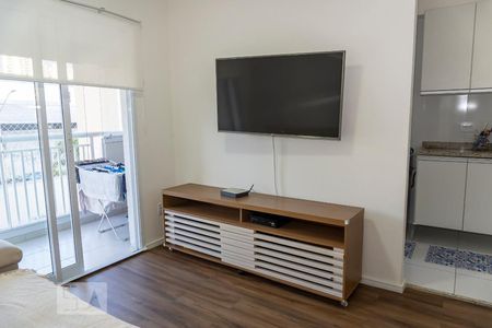Sala de apartamento à venda com 2 quartos, 59m² em Campestre, Santo André