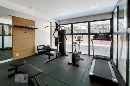 Academia de apartamento para alugar com 1 quarto, 45m² em Santo Amaro, São Paulo