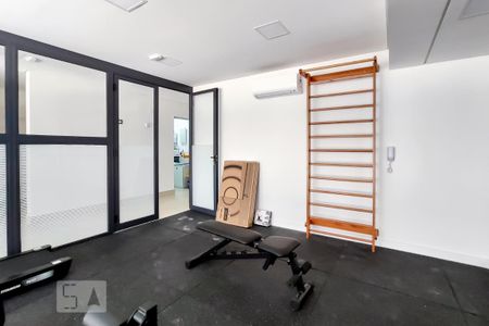 Apartamento para alugar com 45m², 1 quarto e 1 vaga Apartamento para alugar com 45m², 1 quarto e 1 vagaAcademia