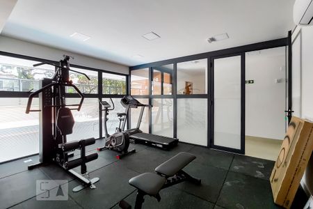 Apartamento para alugar com 45m², 1 quarto e 1 vaga Apartamento para alugar com 45m², 1 quarto e 1 vagaAcademia