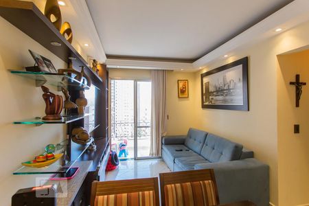 Sala de apartamento à venda com 2 quartos, 59m² em Vila Santo Estéfano, São Paulo