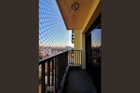 Varanda da Sala de apartamento para alugar com 3 quartos, 126m² em Santa Teresinha, Santo André