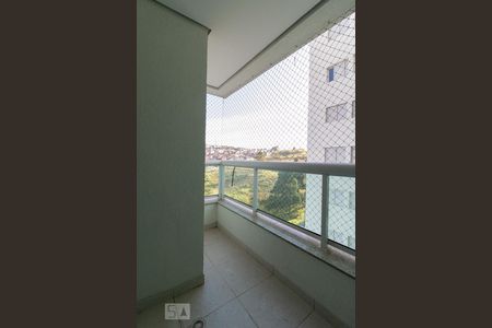 Varanda da Sala de apartamento para alugar com 3 quartos, 83m² em Jardim Las Vegas, Guarulhos