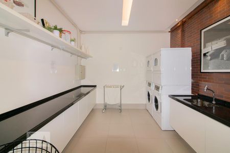 Studio à venda com 40m², 1 quarto e 1 vagaLavanderia