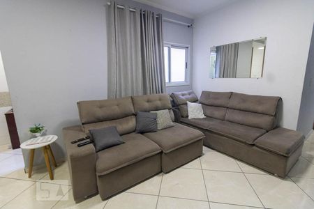 Sala  de apartamento para alugar com 3 quartos, 100m² em Jardim das Maravilhas, Santo André