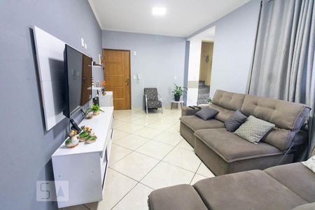 Sala  de apartamento para alugar com 3 quartos, 100m² em Jardim das Maravilhas, Santo André