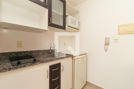 Studio para alugar com 29m², 1 quarto e 1 vaga Studio para alugar com 29m², 1 quarto e 1 vagaCozinha