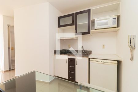 Studio para alugar com 29m², 1 quarto e 1 vaga Studio para alugar com 29m², 1 quarto e 1 vagaCozinha