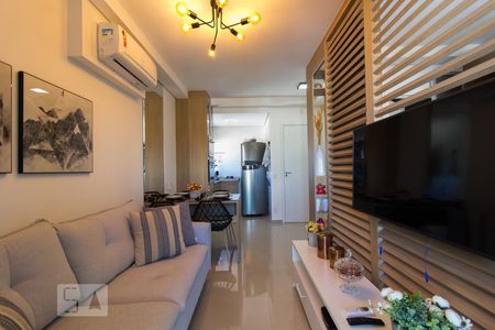 Sala de apartamento para alugar com 1 quarto, 34m² em Parque Campolim, Sorocaba