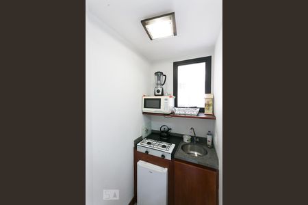 Cozinha de apartamento para alugar com 1 quarto, 40m² em Consolação, São Paulo