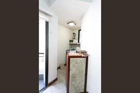 Cozinha de apartamento para alugar com 1 quarto, 40m² em Consolação, São Paulo