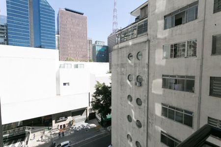 Vista da Varanda  de apartamento para alugar com 1 quarto, 40m² em Consolação, São Paulo