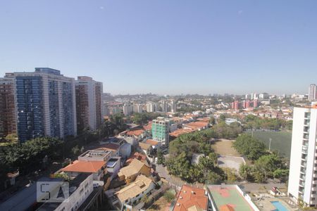 Apartamento à venda com 120m², 2 quartos e 2 vagasVista da sala da cobertura