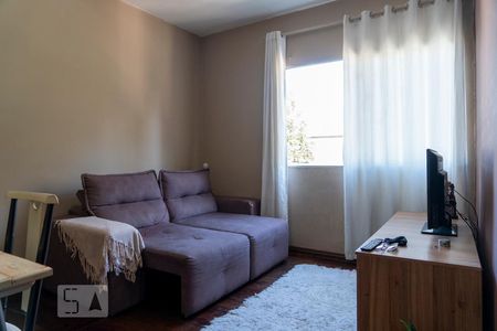 Sala de apartamento à venda com 1 quarto, 54m² em Vila Santa Luzia, São Bernardo do Campo
